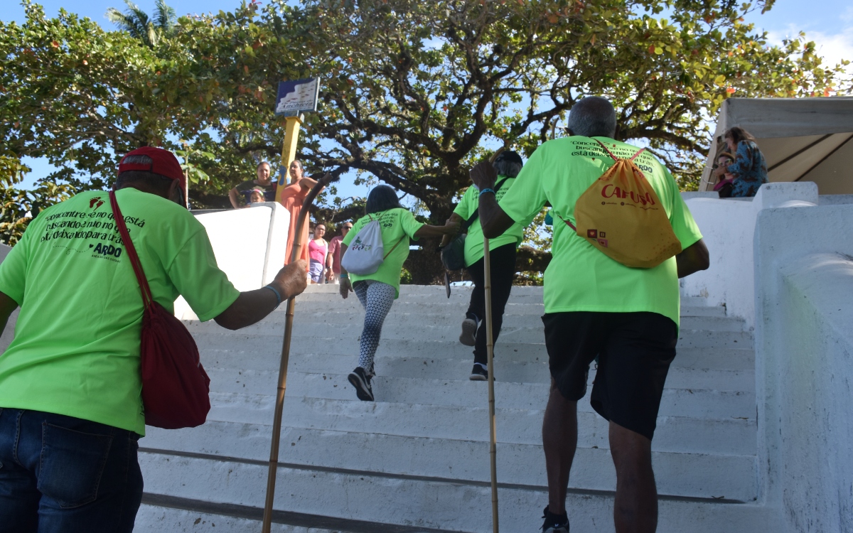 Após três dias de caminhada, a programação continua até o próximo domingo (09)