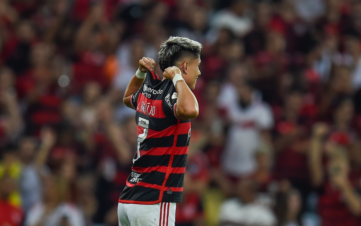 Neymar vai ao Maracanã, Flamengo bate Grêmio com dois gols de Luiz Araújo e lidera Brasileirão - Foto: Reprodução Twitter @Flamengo - Marcelo Cortes / CRF