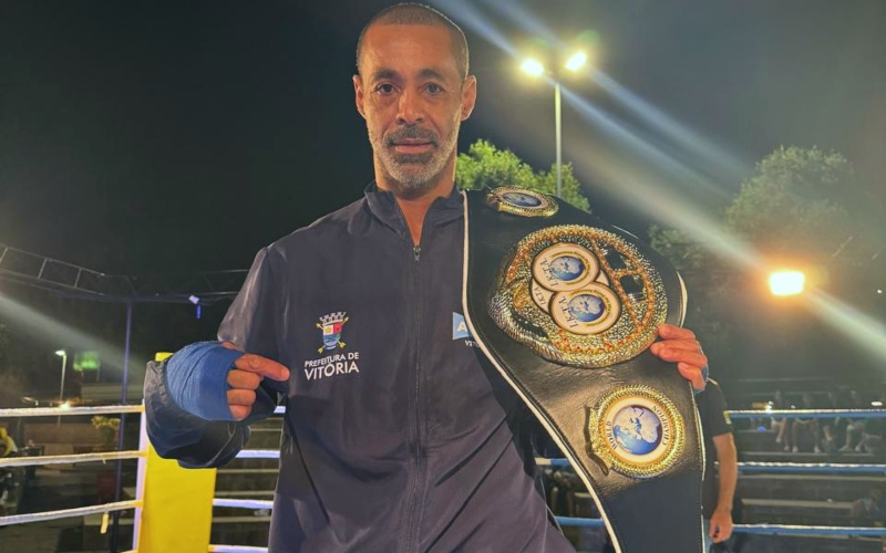 Laécio Nunes vence e mantém invencibilidade no kickboxing - Foto: Arquivo Pessoal