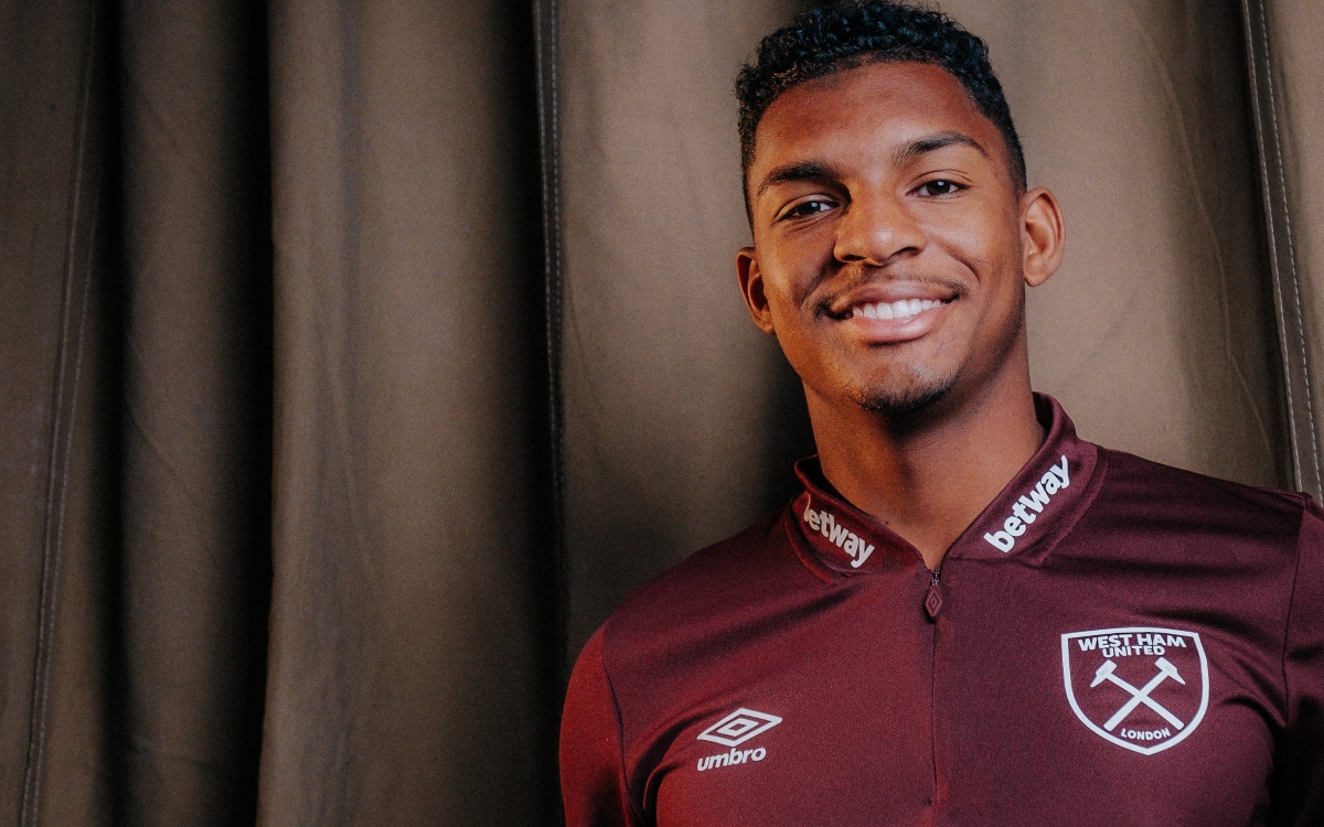 Luis Guilherme é anunciado pelo West Ham e Palmeiras se despede: 'Na torcida pelo seu sucesso' - Foto: Reprodução Twitter West Ham United - @WestHam