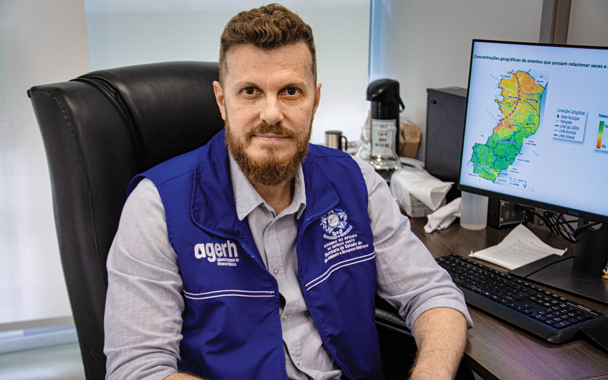 “Nosso foco é tentar nos aparelharmos, principalmente no quesito monitoramento, a previsões e a sistemas de alerta para antecipar a ocorrência desses fenômenos e gerar informações úteis” Fábio Ahnert, diretor-presidente Agerh - Foto: Daniel Braga / Next Editorial