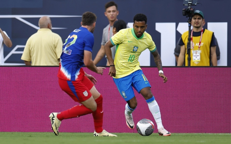 Galvão Bueno se diz 'preocupado' com a seleção: 'Não pode jogar de igual para igual com os EUA' - Foto: Rafael Ribeiro / CBF