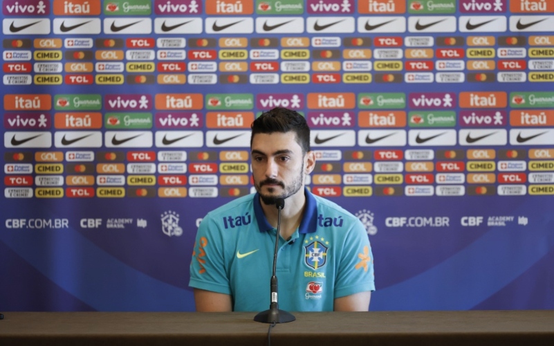 Rafael coloca seleção brasileira entre favoritas na Copa América: 'Jogando por nosso povo' - Foto: Reprodução CBF- Rafael Ribeiro/CBF