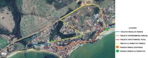 Nova Orla de Ubu: em obras, trânsito terá mudanças a partir da próxima semana