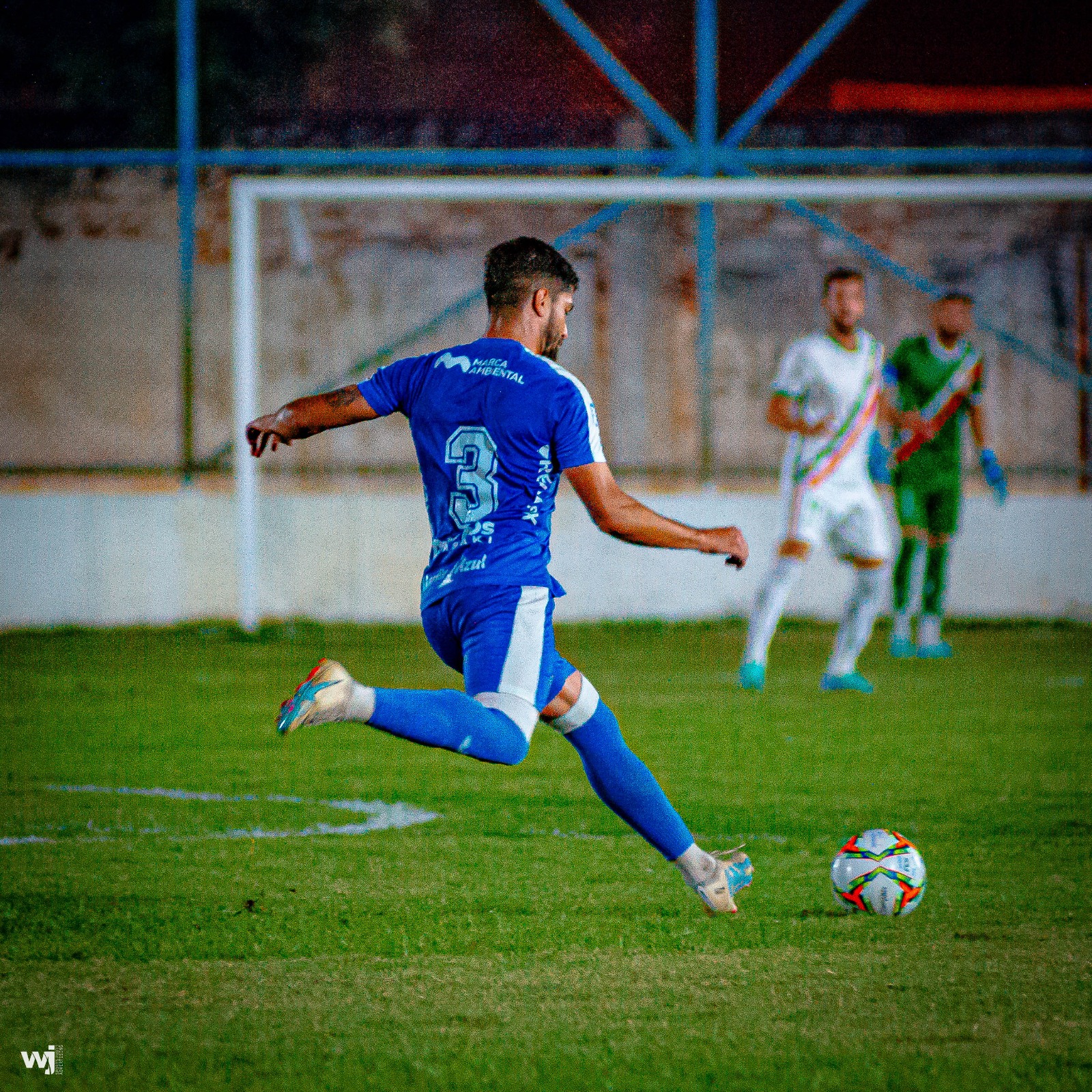 Copa ES: Matheus Goveia fez o segundo gol do Vitória sobre o Real Noroeste. Foto: Weder Julio