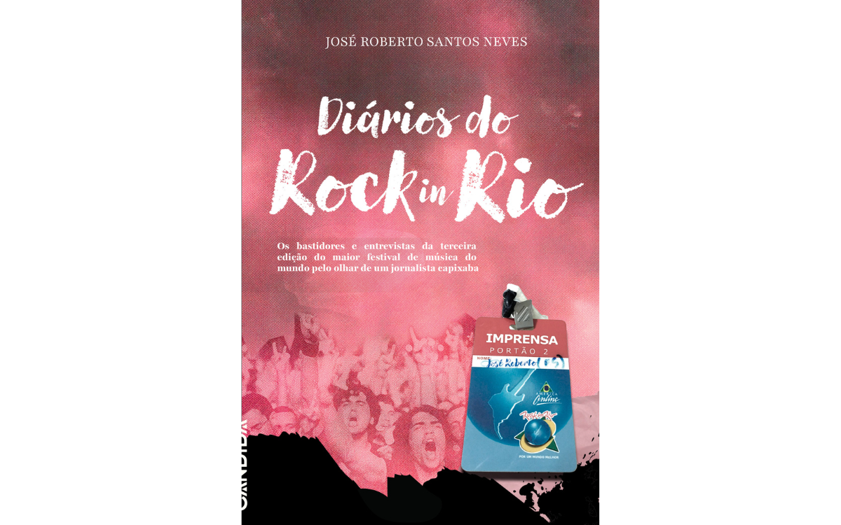Jornalista capixaba lança livro sobre história e bastidores do Rock in Rio 2001