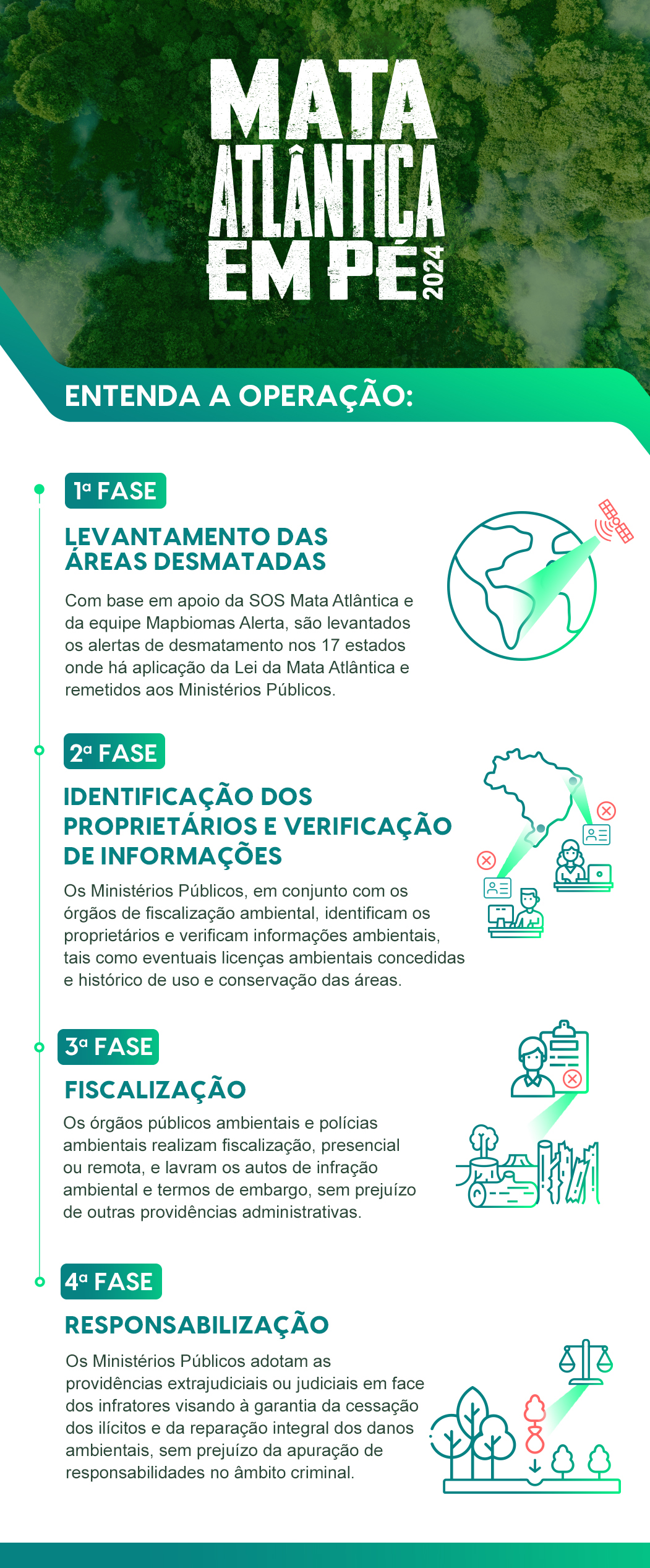Operação Mata Atlântica em Pé aplica quase R$ 3 milhões em multas no ES