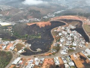 Incêndio em Colatina queima cerca de 36 hectares de vegetação