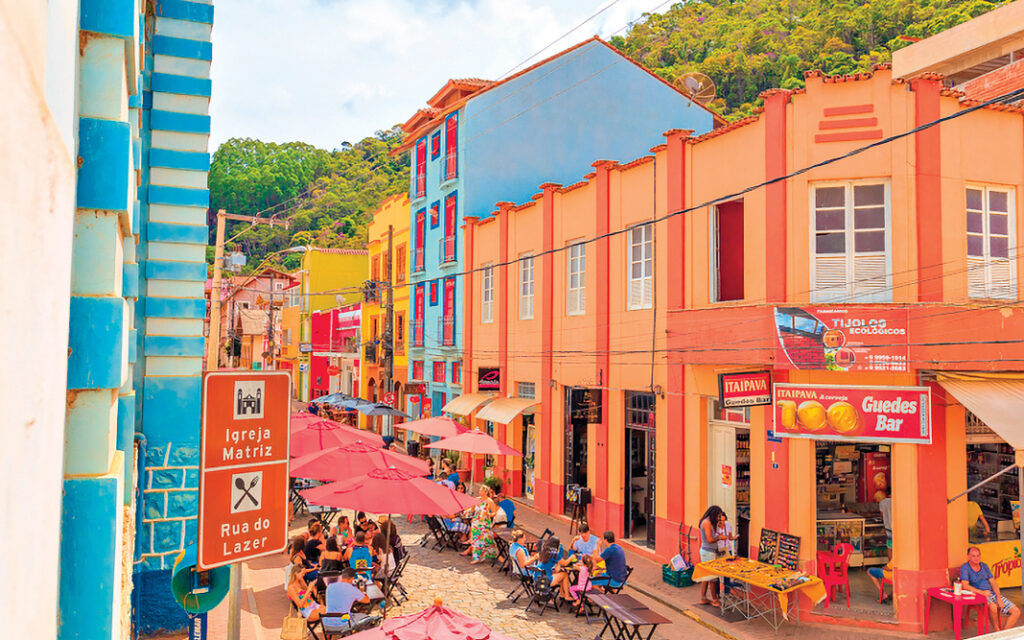 A Rua do Lazer é a mais conhecida e movimentada de Santa Teresa, município da Região das Montanhas Capixabas - Foto: Yuri Barichivich/Setur