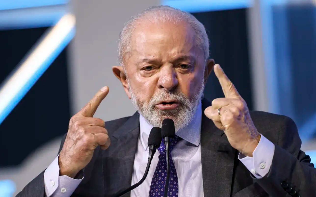 Lula afirma que Brasil é que deveria taxar os EUA, por causa do déficit comercial. Foto por: Marcelo Camargo - Agência Brasil