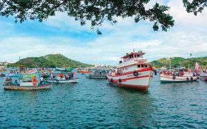 A procissão da Festa de São Pedro contou com 150 embarcações - Foto: Divulgação/PM de Vitória
