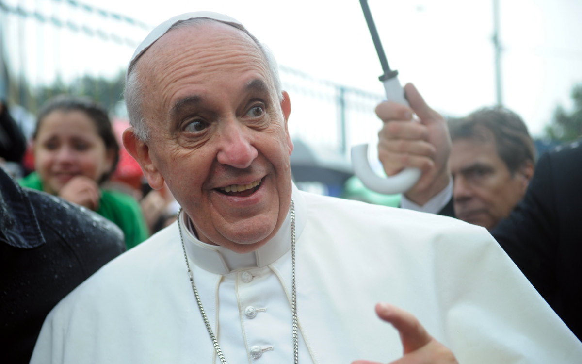 O papa Francisco foi diagnosticado com pneumonia bilateral. Foto: Tânia Rego/Agência Brasil
