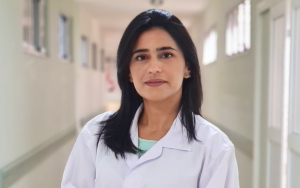 Kristiane Moraeira é pneumologista no Hospital Evangélico de Vila Velha. Foto: Divulgação