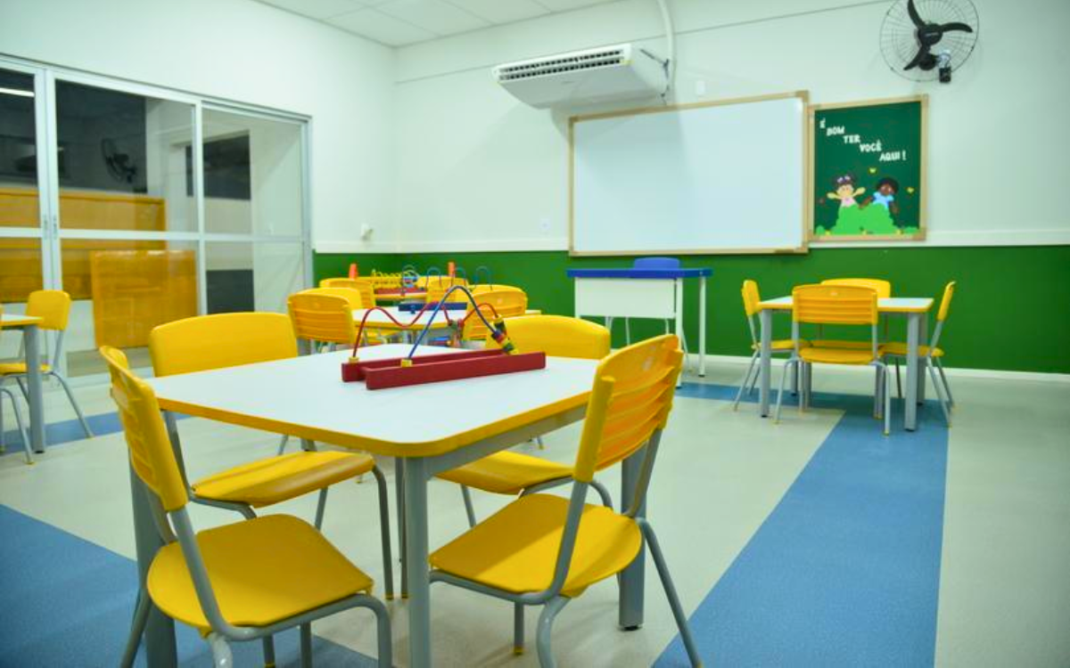 A Prefeitura da Serra tem obras como escola por meio do PAC Seleções 2024. Foto: Sedu/Prefeitura da Serra