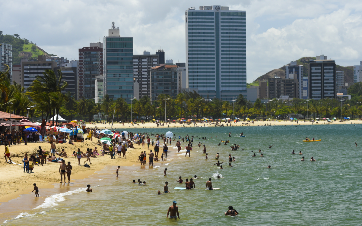 Temperaturas em Vitória pode subir entre 5º e 7º graus. Foto: Vitor Jubini/Descubra o ES