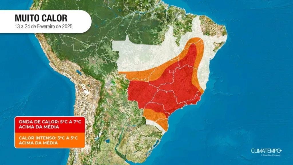 Onda de calor vai afertar parte do ES até 24 de fevereiro