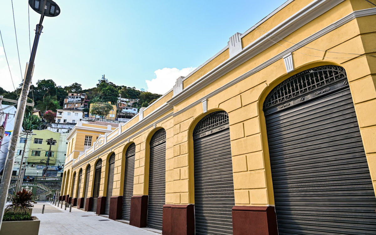Fachada do Mercado da Capixaba, no Centro de Vitória. Foto: PMV