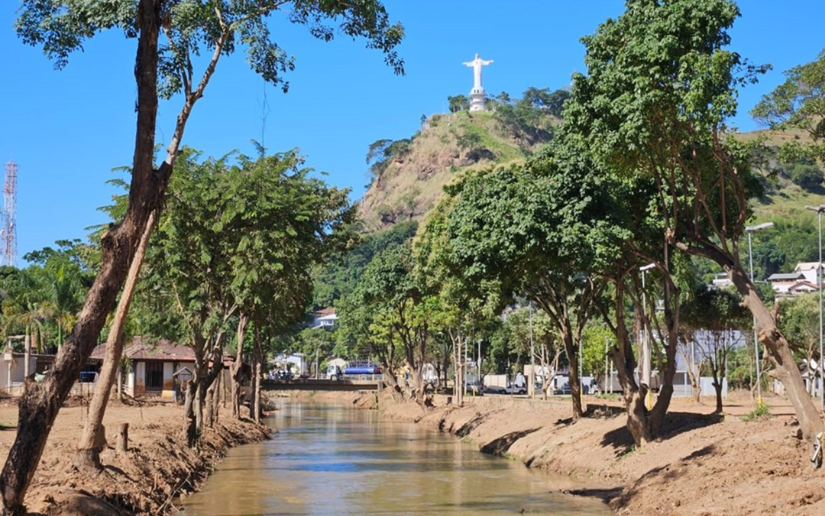 A cidade de Mimoso do Sul passou por reconstrução. Foto: Hélio Filho/Governo do Estado