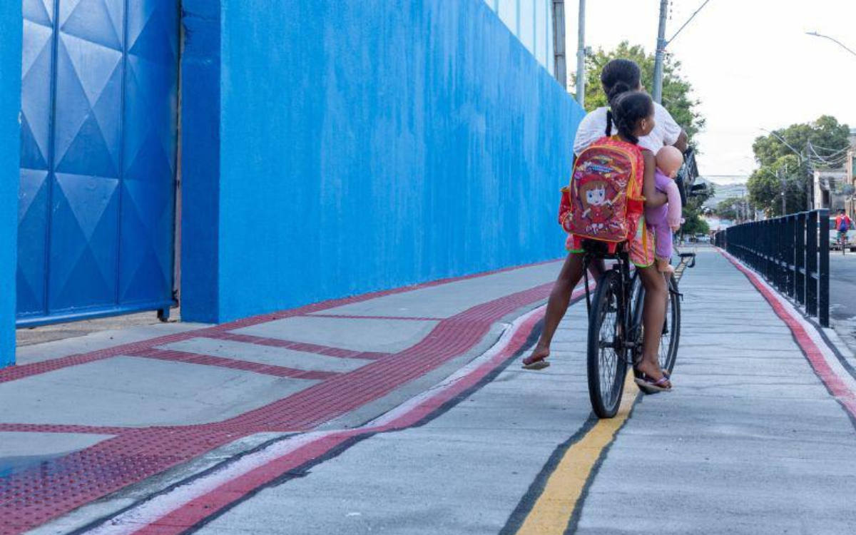 Trecho da primeira etapa do Corredor Verde de Mobilidade Urbana: Fonte: Prefeitura de Vila Velha