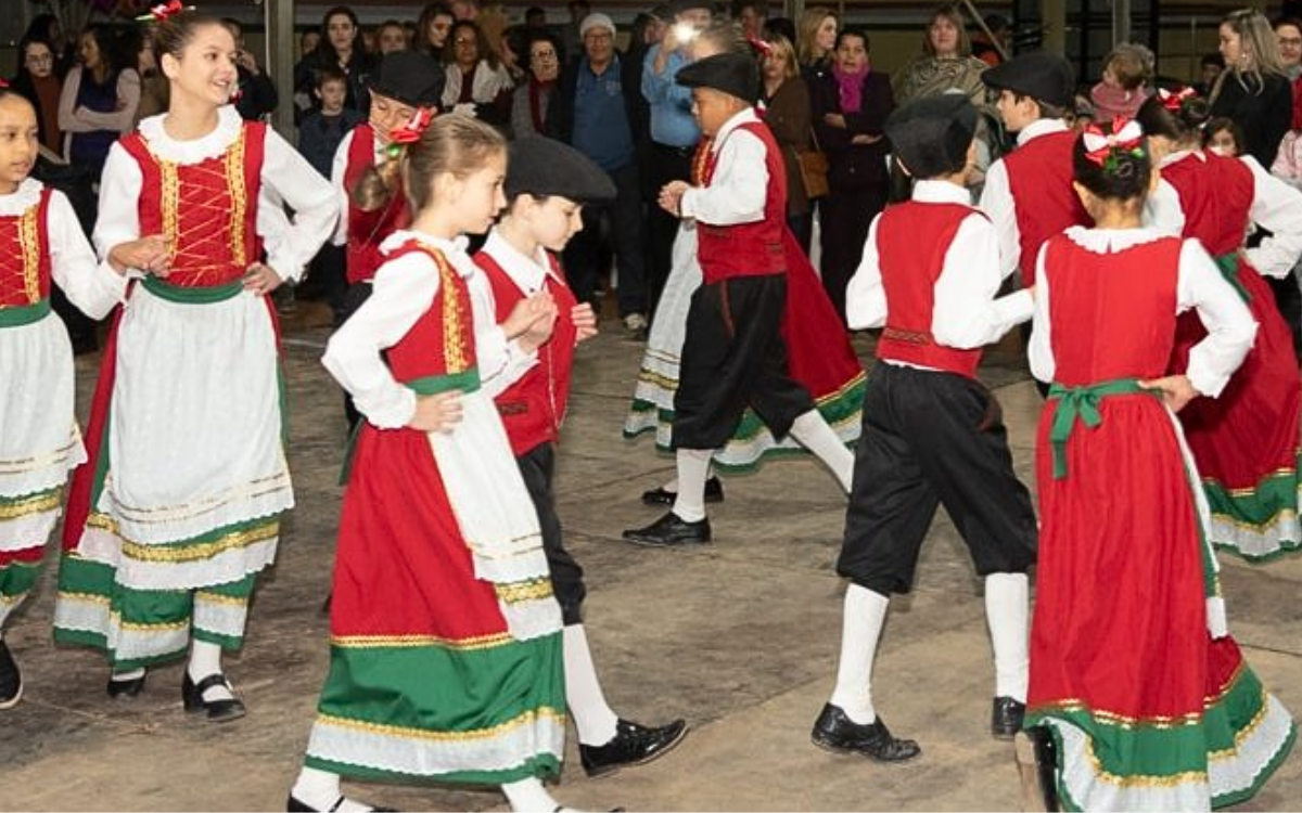 Manifestação da cultura italiana em Marechal Floriano. Foto: Prefeitura de Marechal Floriano