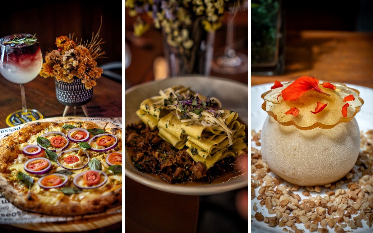 Pizza Bacalhau, Pappardelle al Ragù di Ossobuco e Gelato de Pêra ao vinho são alguns destaques do Festival Nostra Cucina 2025. Foto: Nostra Cucina/Divulgação