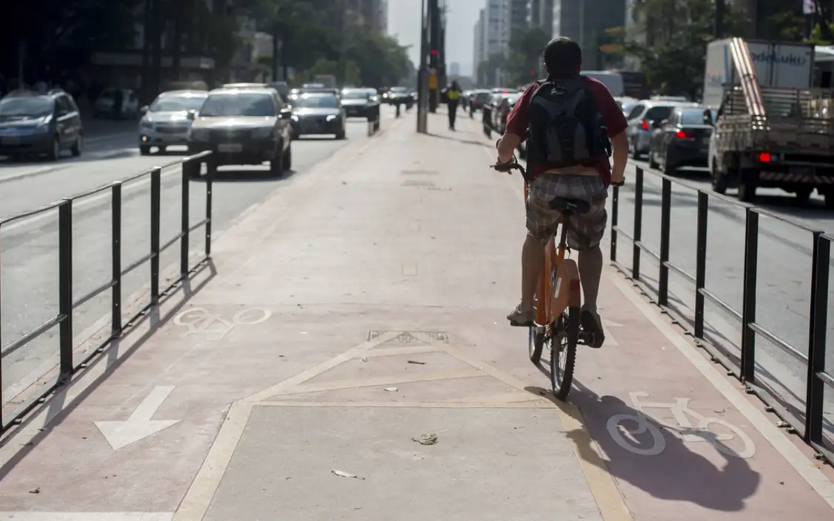Pesquisa aponta que maioria dos capixabas gosta de utilizar a bicicleta. Foto: Marcelo Camargo/Agência Brasil