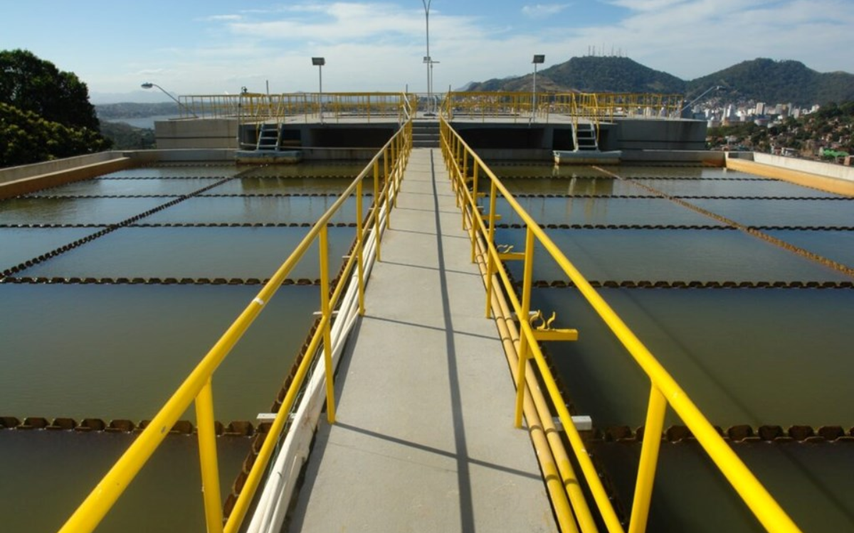 Estação de Tratamento de Água da Cesan. Foto: Governo do Estado