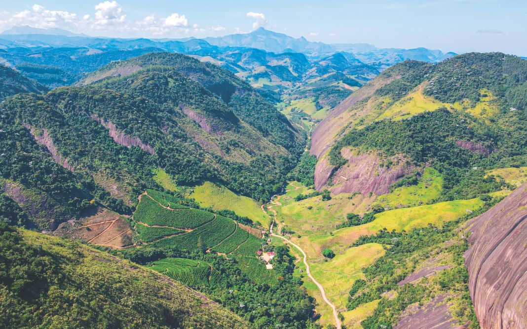 Lindo e aconchegante, o Vale do Emboque está entre as paisagens mais bonitas do estado. Foto: Prefeitura Municipal de Conceição do Castelo
