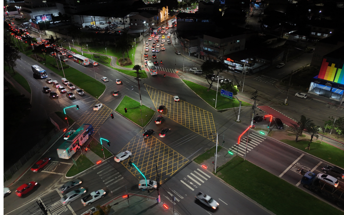 A via Eudes Scherrer vai se transformar em uma avenida inteligente. Foto: Prefeitura da Serra