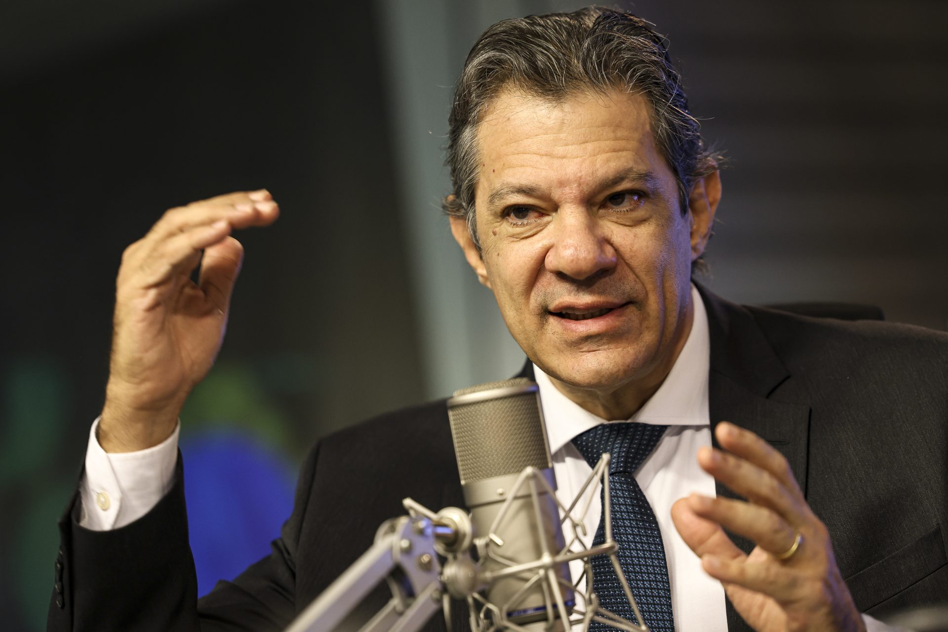 Fernando Haddad, ministro da Fazenda, discutiu a política fiscal e o arcabouço no BTG Pactual - Foto: Marcelo Camargo/Agência Brasil
