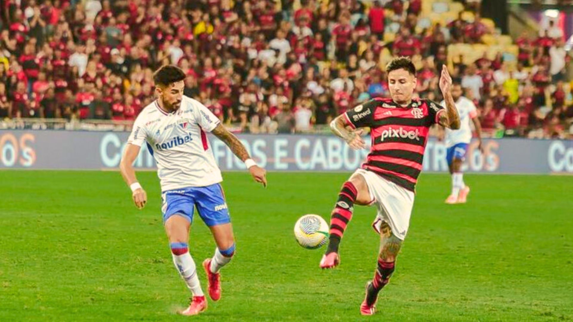 Flamengo e Fortaleza se enfrentam no Maracanã. Foto: Matheus Amorim/ Fortaleza EC