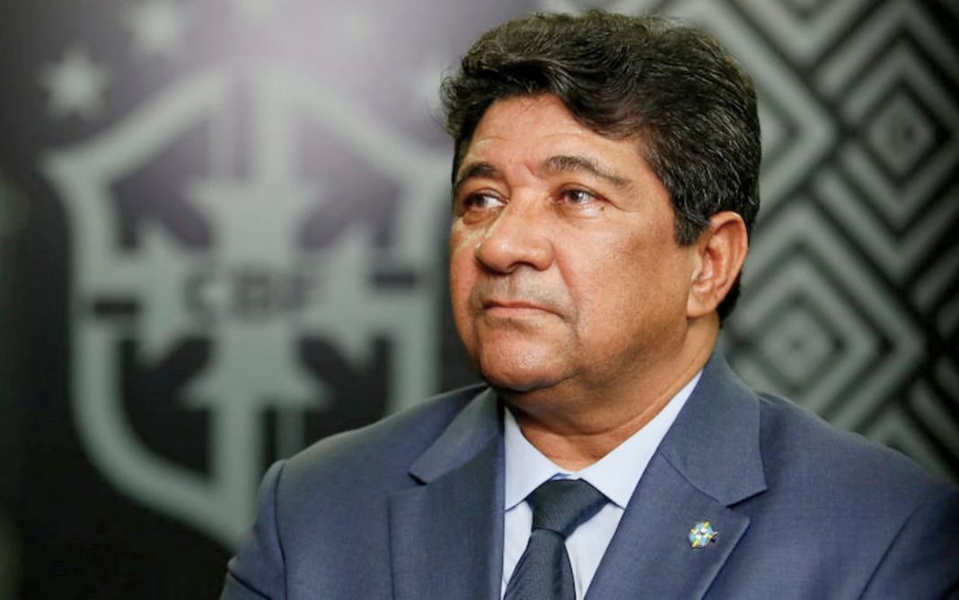 Ednaldo Rodrigues é afastado da CBF. Foto: Rafael Ribeiro/CBF