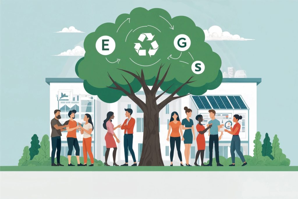 A importância da aplicação das diretrizes ESG para as instituições
