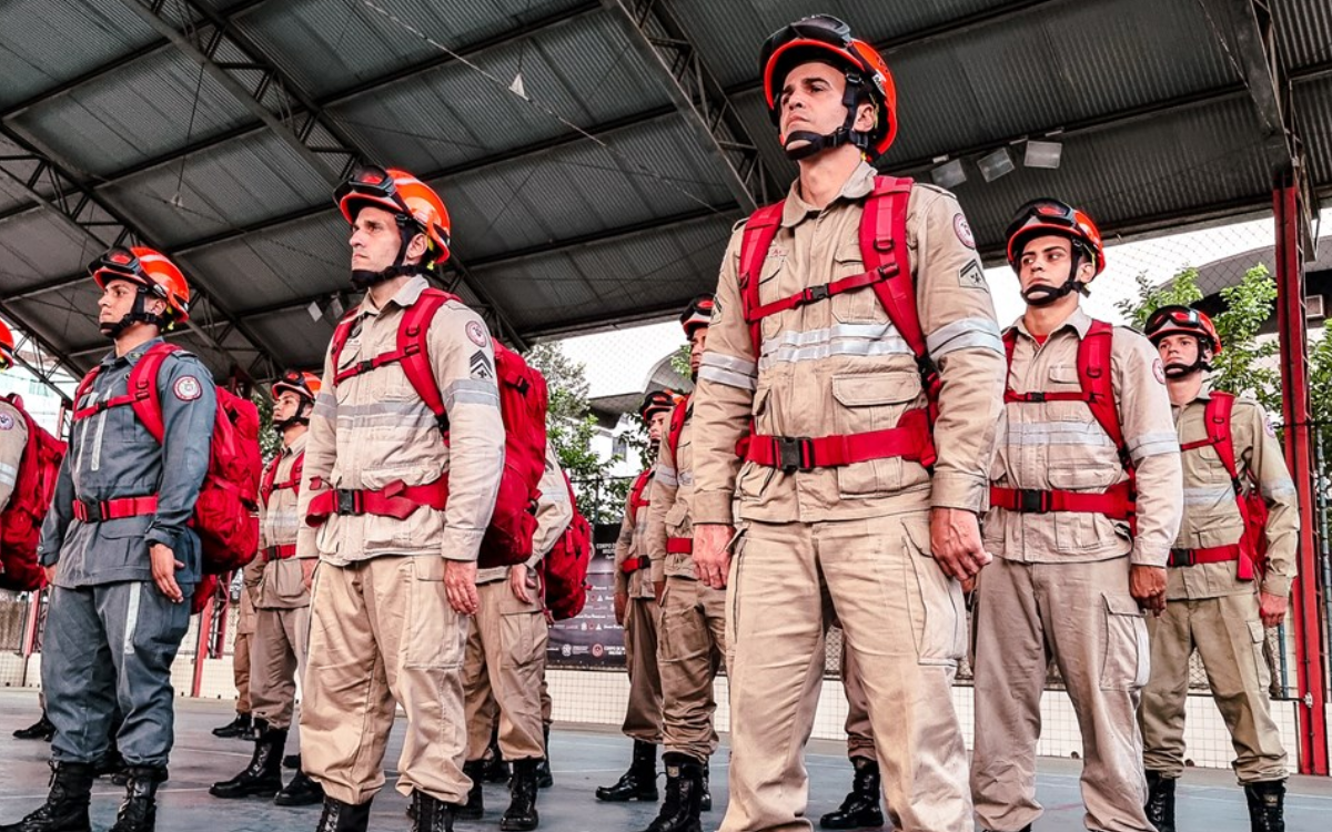 Corpo de Bombeiros do Espírito Santo. Foto: Corpo de Bombeiros/Governo do Estado