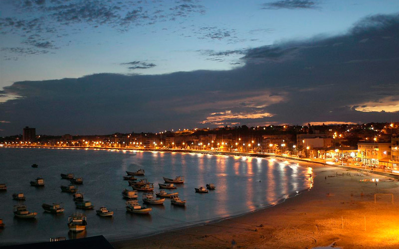 Praia da Barra: diversão à beira mar em Marataízes A Praia da Barra é uma das mais urbanizadas de Marataízes. Foto: Prefeitura de Marataízes