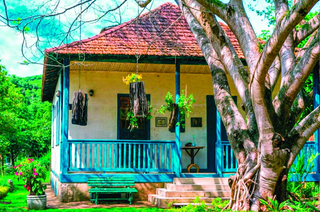 O Museu da Imigração Pomerana fica em uma casa antiga e guarda utensílios usados pelos primeiros imigrantes pomeranos na região, no século XIX - Foto: Prefeitura de Santa Maria de Jetibá