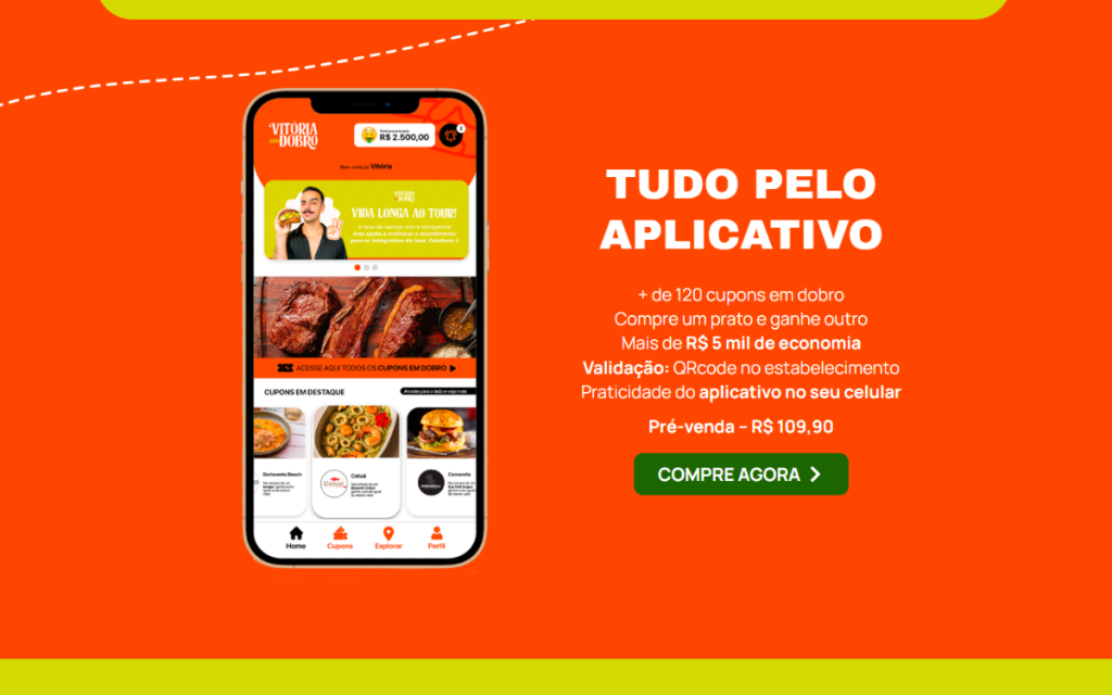 Vitória em Dobro: Conheça a plataforma de descontos exclusivos