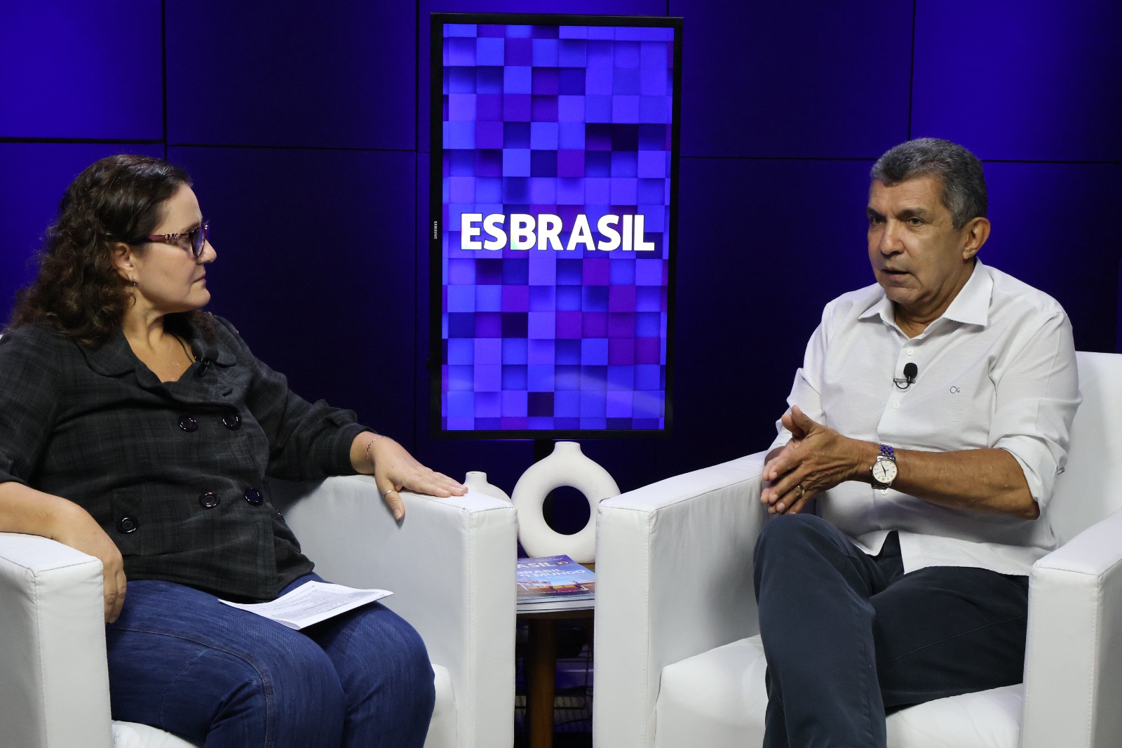 Sergio Vidigal fala sobre o Parklog durante o ES Brasil Entrevista. Foto: Next Editorial