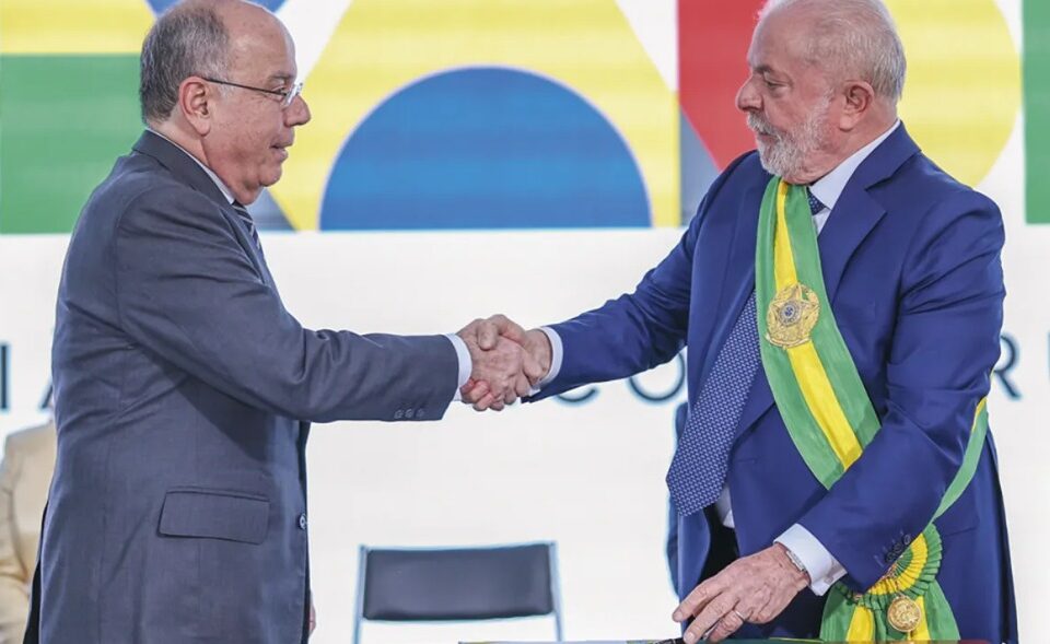 Lula e Mauro Vieira. Foto: Ricardo Stuckert
