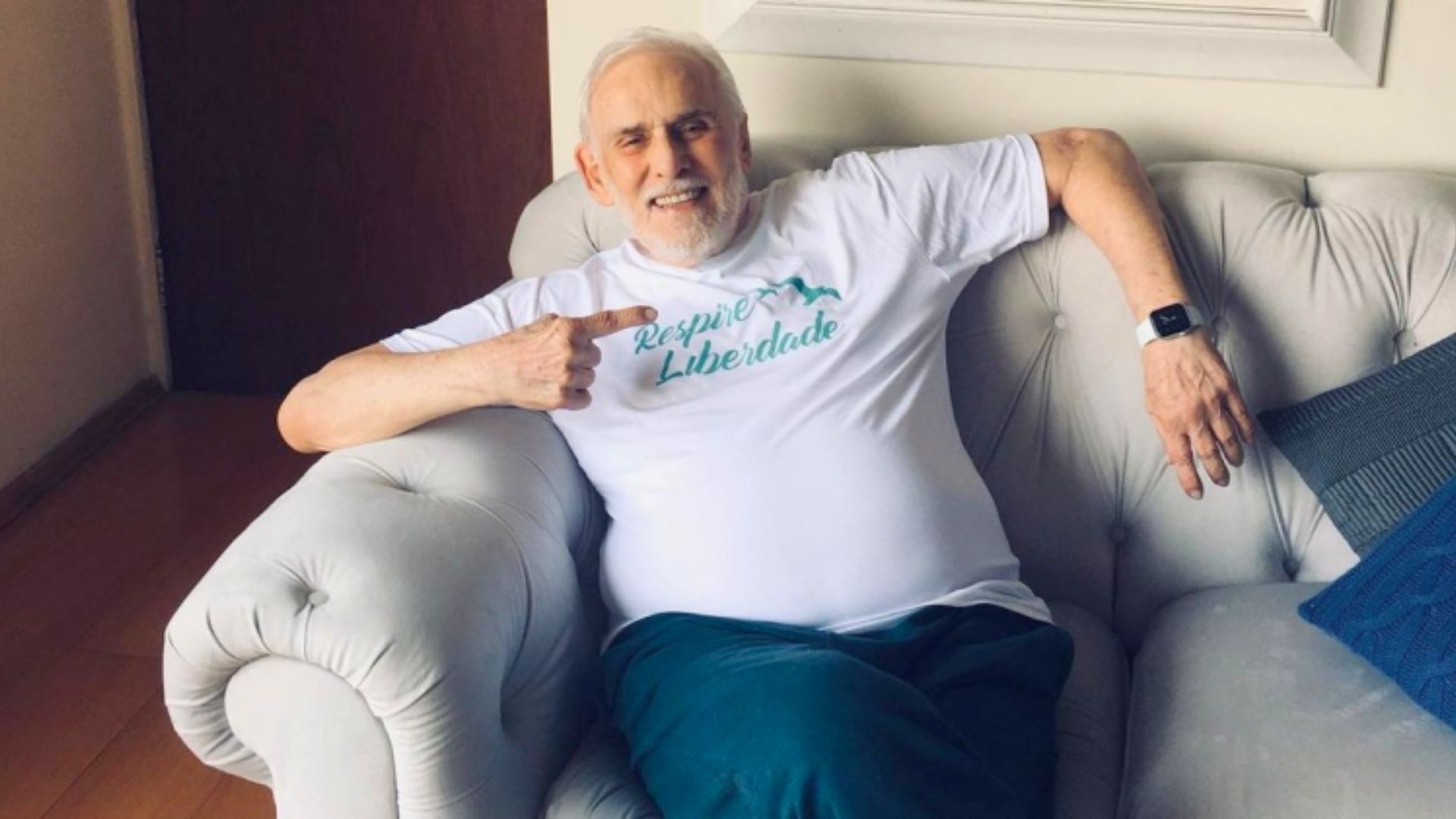 O ator Francisco Cuoco morreu aos 91 anos. Foto: Instagram/@fraciscocuocoreal