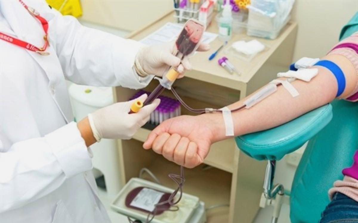 O sangue tipo AB está com estoque zerado. Foto: Hemoes/Sesa