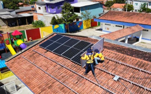 Escolas da Serra utilizam usinas fotovoltaicas. Foto: Prefeitura da Serra