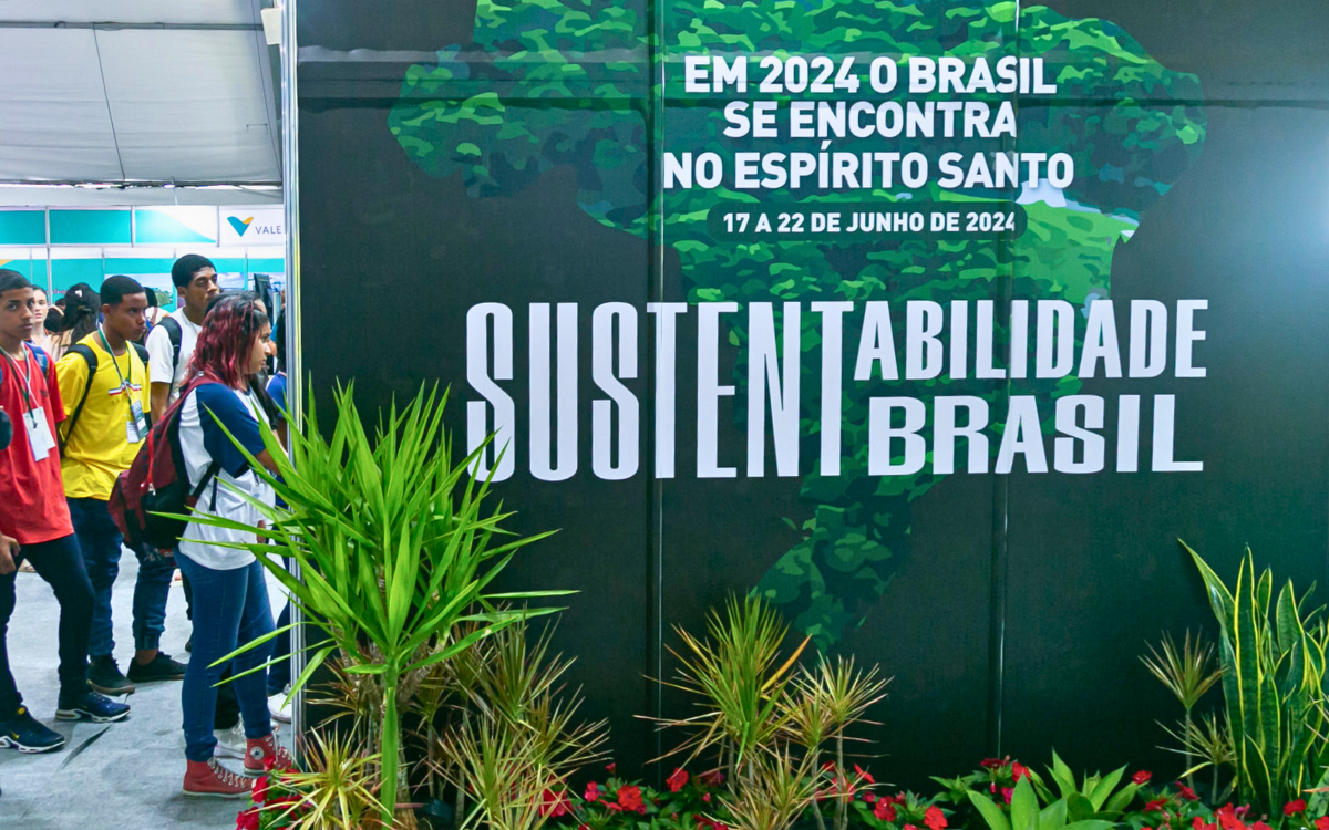 O evento Sustentabilidade Brasil 2025 estimulou o debate climático. Foto: Divulgação