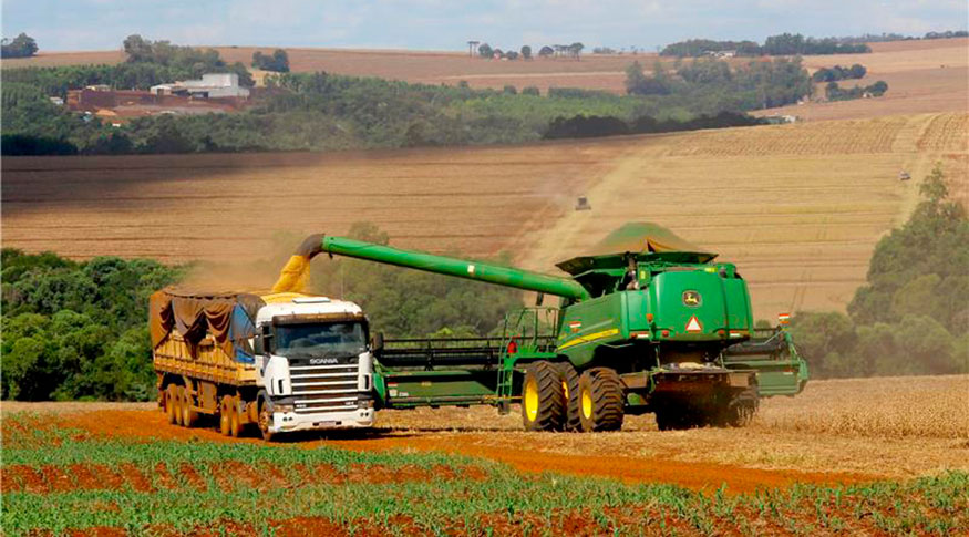 A produção de soja (165,2 milhões de toneladas) atingiu novo recorde em maio - Foto: Gilson Abreu/AEN-PR