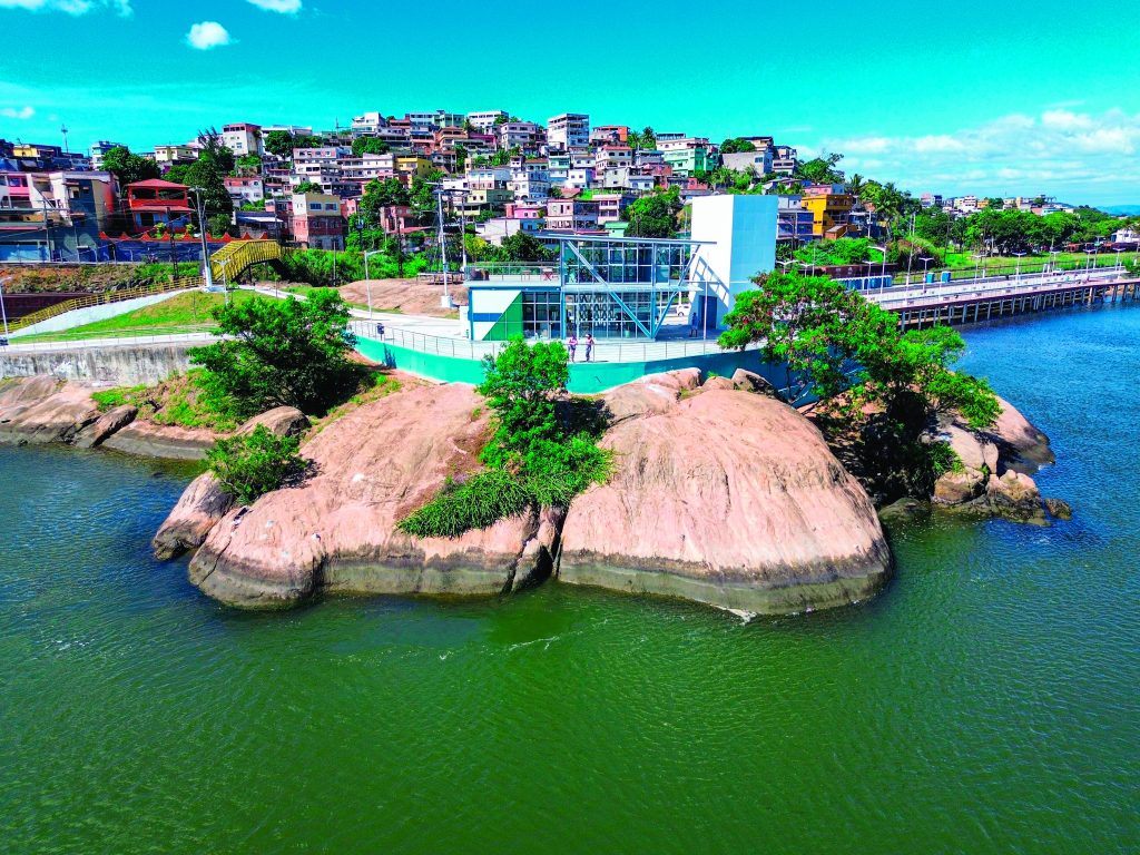 Orla de Cariacica, cartão postal de Cariacica. Foto: Cláudio Postay/Prefeitura de Cariacica