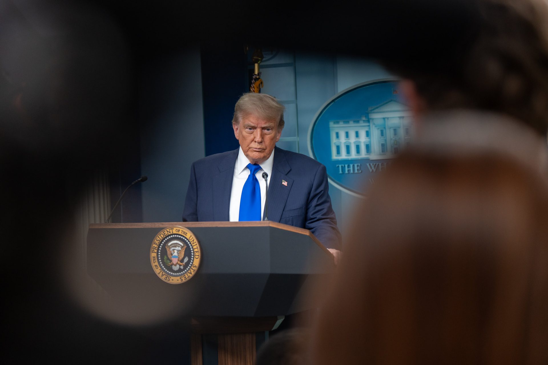 Donald Trump afirma ter destruído as bases núcleares do Irã. Foto: oficial da Casa Branca por Molly Riley