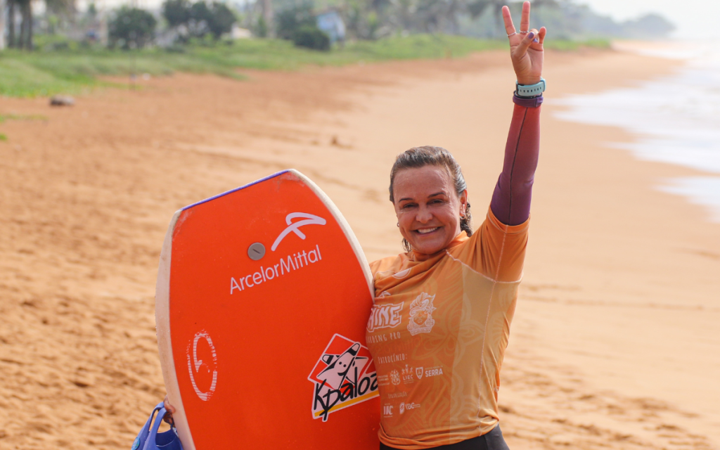 Bodyboarding feminino: ES sedia etapa decisiva do Circuito Mundial em setembro