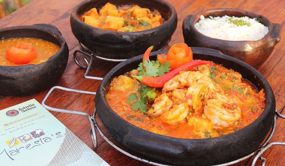 A moqueca individual sai a R$ 40. Foto Instagram @espacomaresias