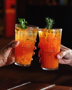 Drink Biritas. Foto: @biritaruadalama
