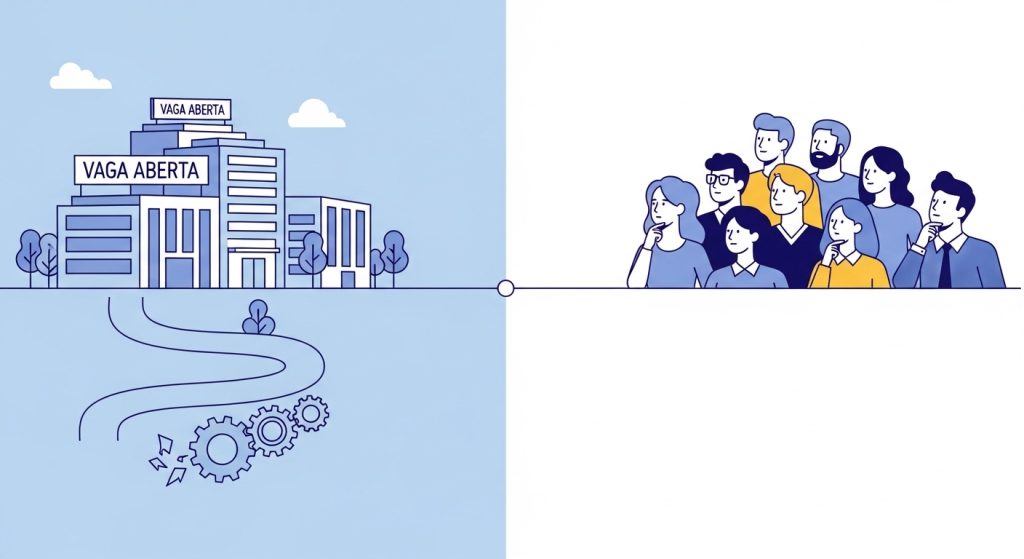 O mercado está pronto, mas cadê os jovens?
